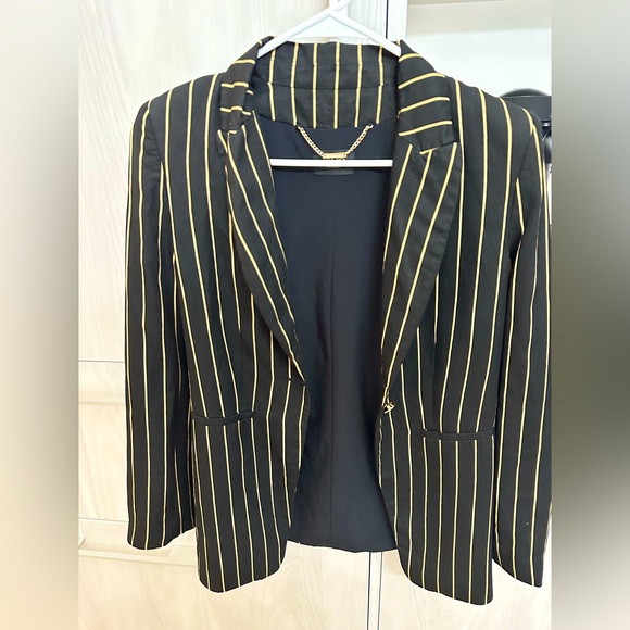 Liu Jo authentic Italian striped blazer jacket - Picture 1 of 14